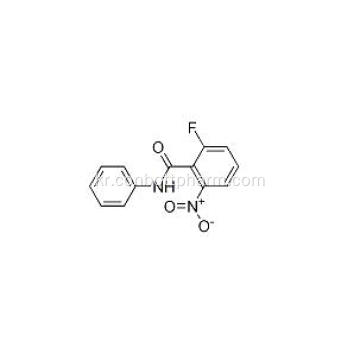 2- 플루오로 -6- 니트로 -N- 페닐 벤즈 아미드 CAS 870281-83-7